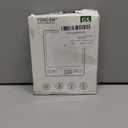 Digital Food Kitchen Scale Upgraded, YONCON 3000g/0.1g High Accuracy Mini Pocket Scale Measures in Grams and oz for Cooking, Baking, Jewelry, Tare Function,2 Trays, LCD Display (Batteries Included) (Black)