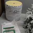 Puleo International 4.5ft Pre-Lit Potted Flocked Arctic Fir Christmas Tree with 70 Clear Lights, 419 Realistic Dense Snow Flocked Branch Tips, Easy Setup Artificial Trees with Sturdy Stand