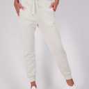 Real Essentials 3 Pack: Women's Ultra-Soft & Warm Fleece Joggers Sweatpants with Pocket (Available in Plus Size), 3X