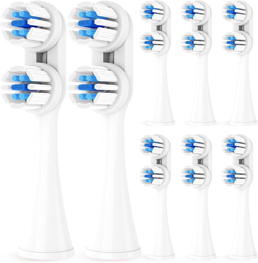 Replacement Toothbrush Heads Compatible with Spinbrush Old Version PRO Clean/PRO WHITEN Battery Powered Electric Toothbrush, 8 Pack