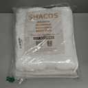 SHACOS Super Soft Bathroom Runner Rugs 20x47 inch Non Slip Washable Bath Rugs for Bathroom Tub Shower Bath Mats Floor Mats Decor Accessories, White 1'8" x 3'11"