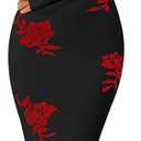 MEROKEETY Women's Winter Off Shoulder Bodycon Sweater Dress 2025 Formal Long Sleeve Elegant Club Party Midi Dresses