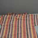Women's Striped Short Sleeve Shirt, Medium