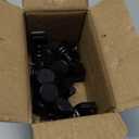 Kathfly 24 Pcs Metal Table Number Holders 1.7 Inch Black Mini Place Card Holders Bulk Harp-clip Table Sign Stands Card Holder Display Picture Memo Notes Menu for Weddings Restaurants Birthday Decor