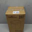 Cesun Automatic Motion Sensor Black Bathroom Trash Can with Lid, 2.6 Gallon Touchless Trash Bin, Smart Plastic Slim Garbage Can Small Wastebasket for Toilet, Office, rv, Bedroom, Living Room