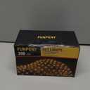 Funpeny Christmas Net Lights, 9.8ft x 6.6ft 200 LED Mesh Decor Clear Wire with 8 Modes Waterproof Connectable Xmas Decorations for Outdoor Outside Bushes Yard Lawn Patio Tree Garden Party (Warm White)