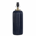 Deep Blue Antique Brass Table Lamp