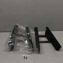 2 Pack H Type Floating Shoe Rack for Wall, Metal Wall Mount Floating Shoe Shelves, Wall Mount Floating Sneaker Display Rack, Levitating Shoe Organizer for Sneaker Collector Advertising Exhibition