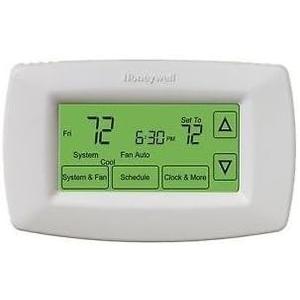 Honeywell, Inc. TH7220U1035 7-Day Touchscreen Programmable Thermostat with automatic/manual changeover. US only.