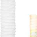 Cabilock Paper Floor Lamp Shade 37.4 Inch White Rice Paper Globe Lampshade for Living Room Bedroom Home Light Cover Soft Lighting Effect