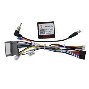 16pin Car Stereo Radio Power Retrofit Wiring Harness Adatper fits for Chrysler 300C Dodge Jeep Compass Patriot Commander Grand Cherokee Wrangle