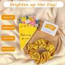 Gift Baskets for Women, Graduation Gift for Her, Birthday Gifts for Women Teacher Best Friend Gift Set Box,Teen Girl Gifts Basket for Daughter Sister Friendship- Brighten up Her Day! (Yellow)