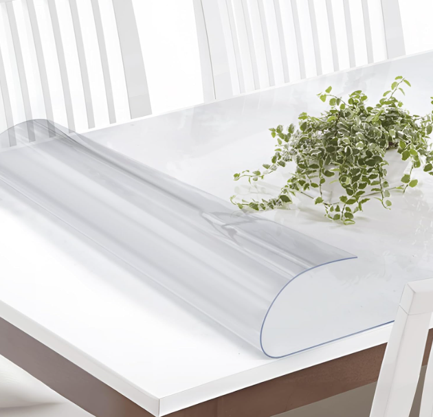 Vicwe Clear Table Cover Protector, 36 x 66 Inch Table Cover, Anti-Scratch