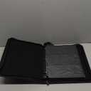 9 Pocket Card Binder, Premium Zip Trading Card Binder, 720 Double Sided Pocket PU Collection Binder, Collector Album, Card Folder for MTG, TCG, Sports Cards, (Black)