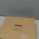 ionEgg Porcelain Coffee Cup with Saucer 220ml/7.3oz for Cappuccino, Latte, and Tea, Red, Set of 2