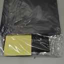 50 Pack A7 Colorful 5x7 Envelopes V Flap Invitation Envelopes for 5x7 Cards, Birthday, Weddings, Graduations, Greeting Cards, Baby Shower 5.24 x 7.24 Inches (Black)