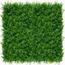ODTORY Artificial Plants Hedge Grass Wall Panels: 20x20 Inch 12P(33.5 SQFT)
UV-Anti, Greenery Boxwood, Fence Privacy Screen, Faux Ivy Green Backdrop, Fake Leaves, Indoor Outdoor Background Covering