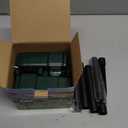 2025 Upgraded Solar Ultrasonic Animal Repellent Outdoor - Motion Activated Deer, Squirrel, Cat,Raccoon, Dog & Bird Deterrent with Multi-Frequency LED Strobe & Ultrasonic Sweep for Garden, Yard 2PC