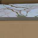Haimin Wall Panels Peel and Stick 10 Pieces 23.6x11.8in (19.4 Sq. Ft. Coverage) Lightweight Backsplash Marble Look Tile (not Real Marble) Ideal for Kitchen Bathrooms Living Rooms Bedrooms
