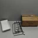 MALACASA 3 Tier Serving Trays for Party, Porcelain Serving Platters and Trays, 12 Inch Tiered Tray Stand, Fruit Tray, Trays for Serving Food, White Dessert Stand with Collapsible Sturdier Metal Rack
