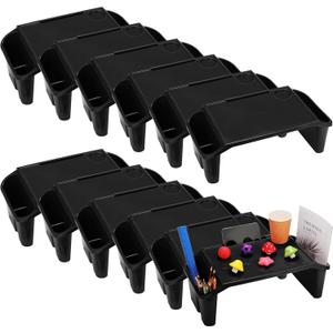 Kisston 12 Pcs Kids Lap Desk Bulk Tray Lap Table Bed Table Plastic Desk with Extra Storage Space Activities Children Portable for Kids Students Work Study School Classroom(Black), 
Product Dimensions	24.4"D x 15.7"W x 12.9"H