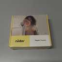 Niidor Nipple Covers for Women with Large Breasts Silicone No Show Sticky Bra Reusable Waterproof Ultra-thin Pasties (2 Pairs_creme, 4.72 Inches(DD.DDD.G+ Cups))