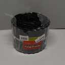 Corrugated Metal Garden Edging 6" x 40Ft, Landscape Edging Border for Lawn, Flower Bed, Garden Fence, Paver Edging (Black)