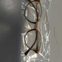 Dollger Blue Light Blocking Glasses for Woman, Retro Small Oval Frame Computer Glasses, Anti Eyestrain Cute Fashion Eyewear (Brown)