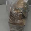 Gold Double Curtain Rods for Windows 72 to 144 Inch, 1 Inch Adjustable Decorative Crystal Long Dual Curtain Rod, Heavy Duty Vintage Double Drapery Pole with Gold Foil Finials for Living Room