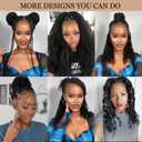 Marley Twist Braiding Hair 24 inch Afro Kinky Curly Crochet Braids 8 Packs Cuban Twist Crochet Braids Synthetic Low Maintenance Skin-Friendly Marley Hair Extensions(33#, Packs of 8)