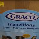Graco Tranzitions 3-in-1 Harness Booster Car Seat, Forward Facing Car Seat, Highback, to Backless Booster, Proof