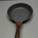 SENSARTE Nonstick Frying Pan Skillet, Swiss Granite Coating Omelette Pan, Healthy Stone Cookware Chef's Pan, PFOA Free (8/9.5/10/11/12.5 Inch) (9.5 Inch) (Gray)