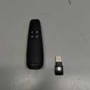 Presentation Clicker, Rechargeable Pointer, 2-in-1 USB Type C Powerpoint Clicker, Clicker for Powerpoint Presentations Slide Advancer, Presentation Clicker Wireless Presenter Remote Clicker