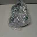 Solar String Lights Outdoor Waterproof, 2 Pack 60 LED 36.5 FT Each, Solar Powered Patio Lights with 8 Lighting Modes for Garden Yard Porch Wedding Party Decor (Warm White)