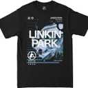 Linkin Park Unisex-Adult Standard (Medium, Washed Black)