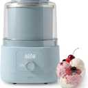 Martha Stewart Ice Cream Maker Machine, 2QT Double Insulated Freezer Bowl