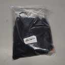 Capuffy Women Drape Neck Formal Maxi Dresses Lace Backless Cocktail Party Dress Spaghetti Straps Mermaid Evening Gown 221 (Small, Black)