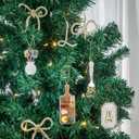 Christmas Initial Ornaments, Letter K Ornaments for Christmas Tree, Hanging Ornament for Mother Best Friends Sister Wife