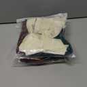 2 x Christmas Velvet Bows 6 Inch Rustic Holiday Wreath Bows  Vintage Velvet Ribbon Bow Ornaments for Christmas Tree, Garland, Gift Wrapping & Home Decorations, (Milky White, Brown, Green)