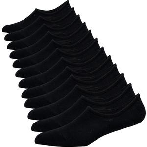 JORMATT Mens No Show Socks Cotton Low Cut Short Casual Socks Men With Non-Slip Grips, 12 Pairs/8 Pairs/6 Pairs (10-13)