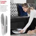 Medical king Foot Spa with Heat and Massage and Jets Includes A Remote Control A Pumice Stone Collapsible Foot Spa Massager with Heat and Massage Bubbles and Vibration