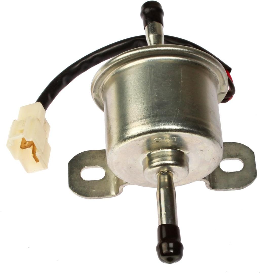 JEENDA Fuel Pump 49040-2065 490402065 12V Compatible with Kawasaki FD501D FD620D FD661D FD671D FD711D FD750D,Small Engine Mower ATV Generator