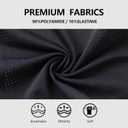 voenxe Women Bikini Underwear,Seamless Breathable Ladies Panties,No Show Comfortable Briefs Undies,Invisible Hipster,5-Pack (Black, M)