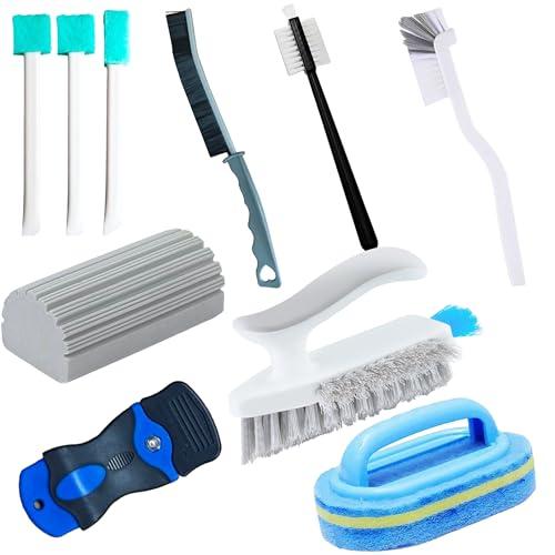 Elkanah Cleaning Brushes for Household use Small Cleaning Brushes for Small Spaces Sink Bathroom Deep Cleaning Supplies Set of 30 Elkanah Cleaning Brushes for Household use Small Cleaning Brushes for Small Spaces Sink Bathroom Deep Cleaning Supplies Set of 30