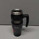 THERMOS Stainless King Vacuum-Insulated Travel Mug with Handle - 16oz, Midnight Blue - Thermos Tumbler for Hot & Cold Drinks - Leak & Sweat-Proof Stainless Steel Coffee Mug with Lid for Commuting