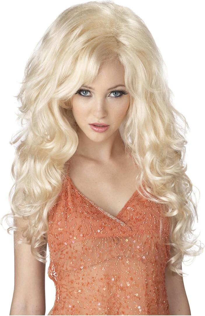 California Costumes Blonde Bombshell Wig (One Size)