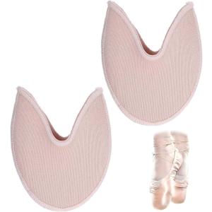 Ymapinc Ballet Toe Pads for Pointe Shoes, Ballet Dance Shoe Toe Protector Accessories Foot Covers for Women Dancers High Heels (SEBS+Knitted Fabric Skin Color)