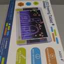 Rechargeable LED Drawing Board, 15 Inch 9-Color Light Modes Neon Art Light Up Writing Tablet Tracing Pad for Kids, Sketching Gift Toy for Teens, 5 Markers, 10 Tracing Sheets (Pink)