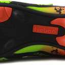 T&B Kids' Soccer Cleats Firm Ground Football Boots Outdoor Sports Neon Green/Orange 76660A-Lv-35