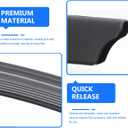 VOSAREA Flexible Crevice Tool Vacuum Attachment Crevice Cleaning Tool for Vacuum Cleaners Stiff Bristle Brush